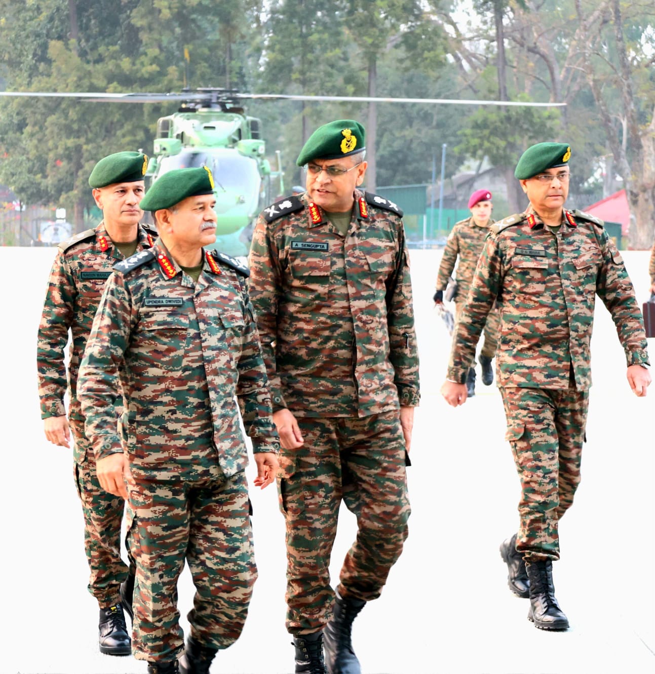 थल सेनाध्यक्ष जनरल उपेन्द्र द्विवेदी ने देहरादून में ऑपरेशनल तैयारियों की समीक्षा की