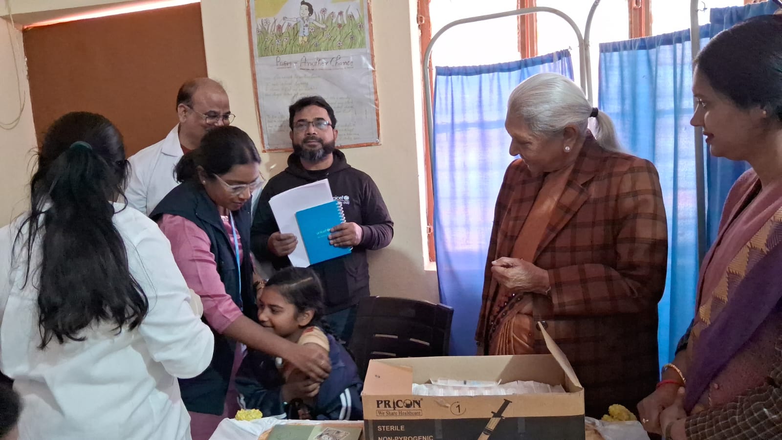 राज्यपाल आनंदीबेन पटेल ने वाराणसी में जीवन रक्षा एचपीवी वैक्सीन अभियान का शुभांरभ किया