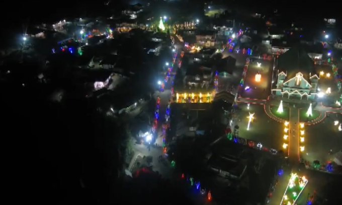 मिजोरम बुधवार के भव्य क्रिसमस-समारोह के लिए सजकर तैयार