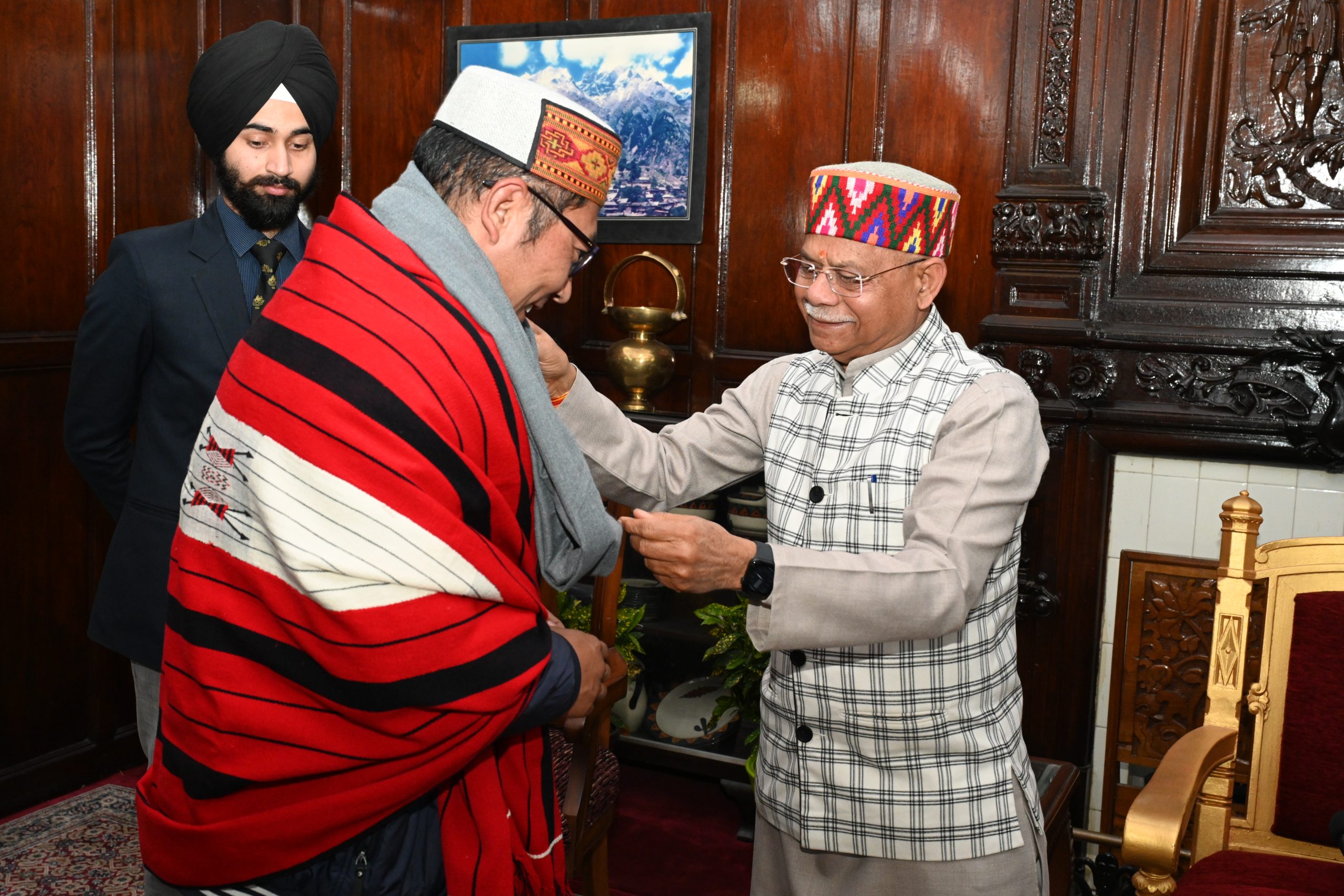 राजभवन में नागालैंड और असम के स्थापना दिवस का आयोजन