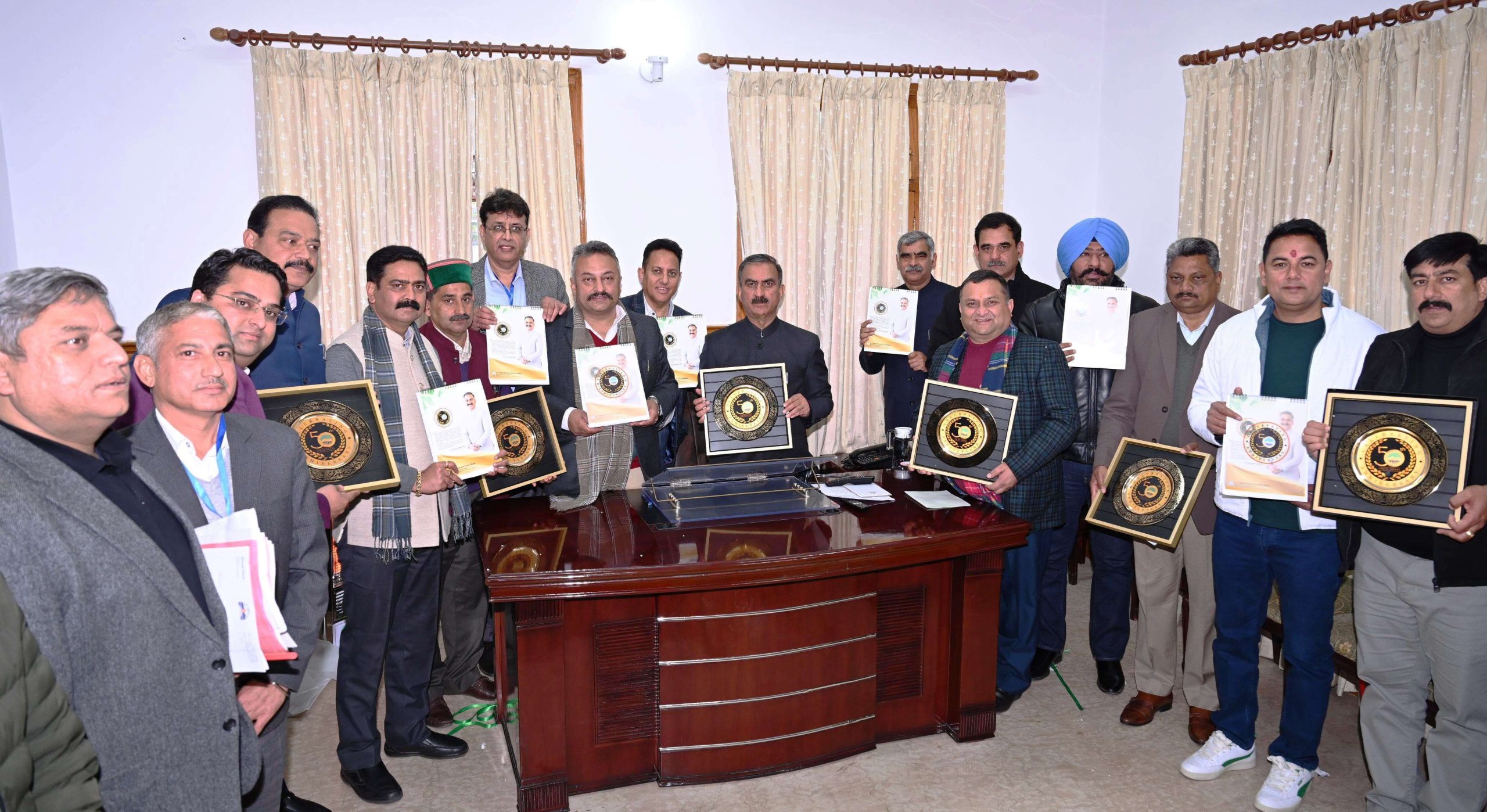 ने पर्यावरण कैलेंडर और स्वर्ण जयंती लोगो जारी किया