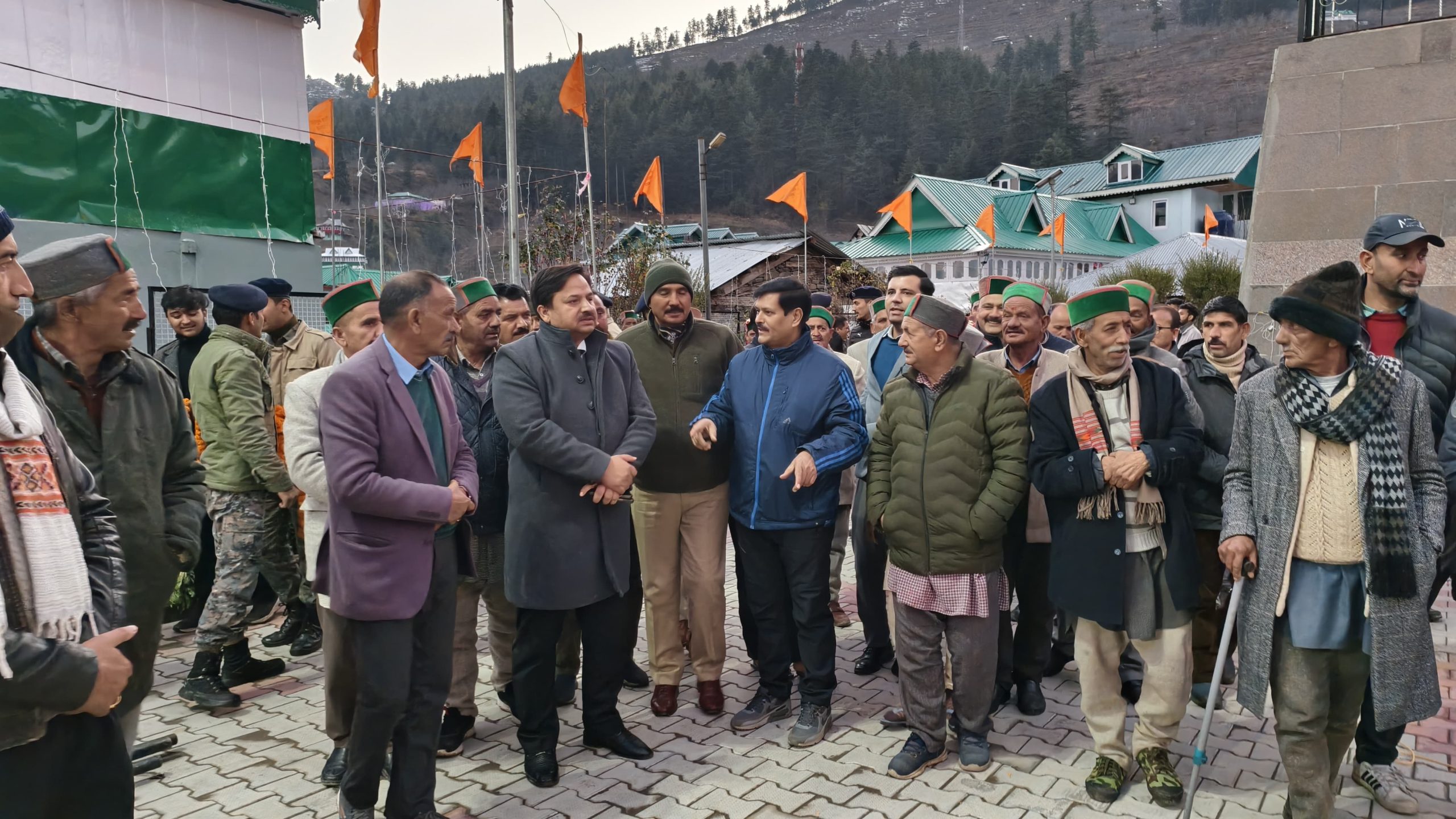 उपायुक्त अनुपम कश्यप और पुलिस अधीक्षक संजीव गांधी ने भूँडा महायज्ञ की तैयारियों का लिया जायजा