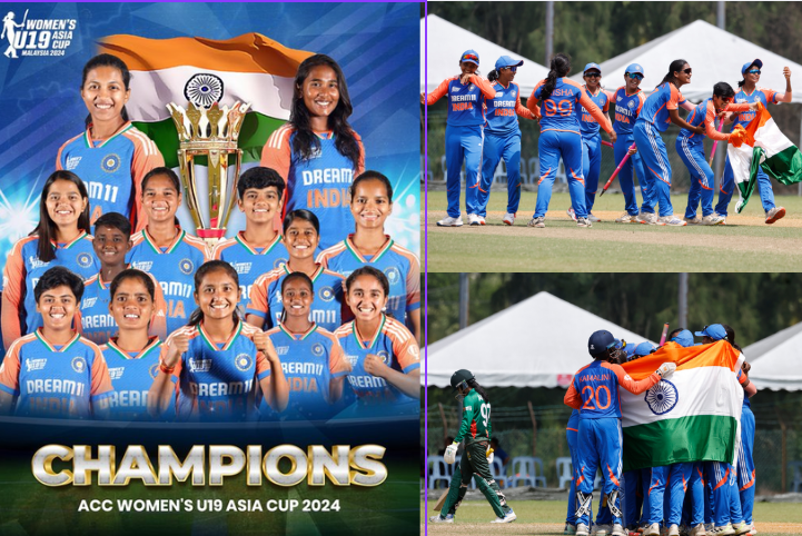भारताला १९ वर्षाखालील मुलींच्या आशिया चषक क्रिकेट T20 स्पर्धेत विजेतेपद
