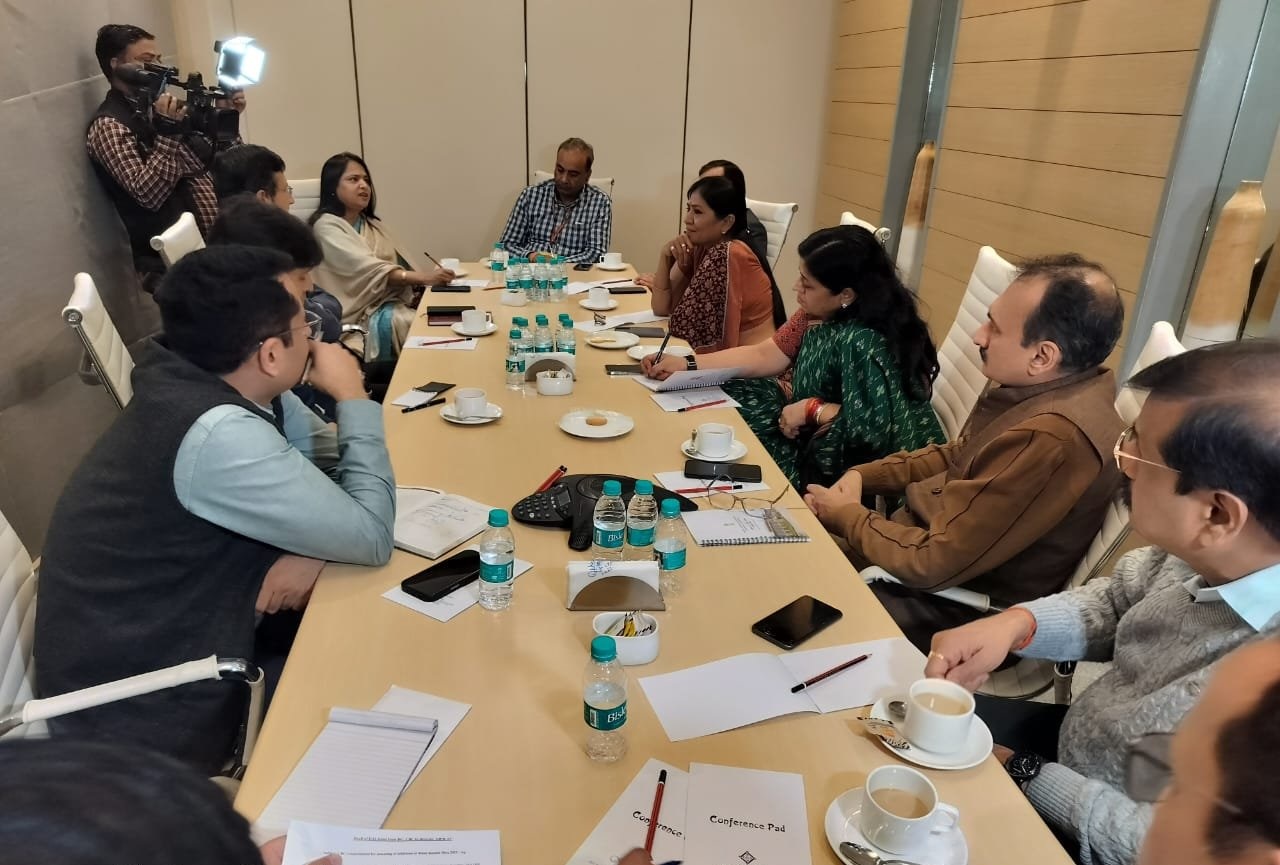 Prasar Bharati CEO discusses Maha Kumbh broadcast plans with Akashvani & DD officials