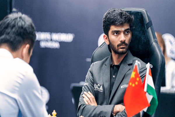 World Chess Championship: Gukesh takes lead against Liren with 11th round win