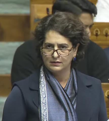प्रियंका गांधी ने सरकार से केरल में भूस्‍खलन से प्रभावित वायनाड के लिए विशेष-पैकेज की माँग की