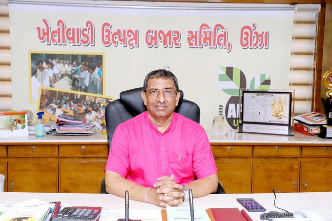 મહેસાણામાં ઊંઝા ખેતીવાડી ઉત્પન્ન બજાર સમિતિની ચૂંટણીમાં દિનેશ પટેલ પ્રેરિત પેનલનો વિજય થયો