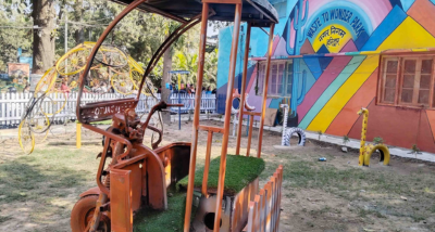 हरिद्वार नगर निगम प्लास्टिक कूड़े को एकत्रित करने के साथ ही इसे रीसाइकिल करके विभिन्न तरीकों से इस्तेमाल कर रहा है