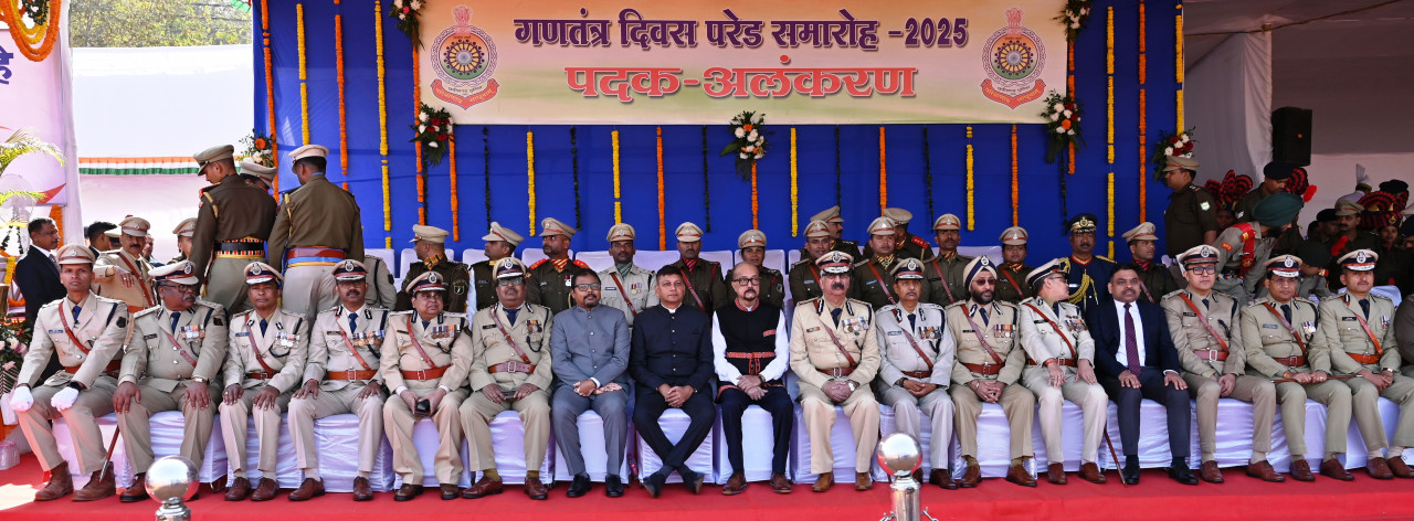 छत्तीसगढ़ में हर्षोल्लास उल्लास के साथ मनाया गया गणतंत्र दिवस