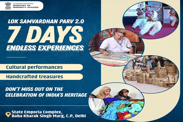 90 artisans to display their art in second edition of Lok Samvardhan Parv