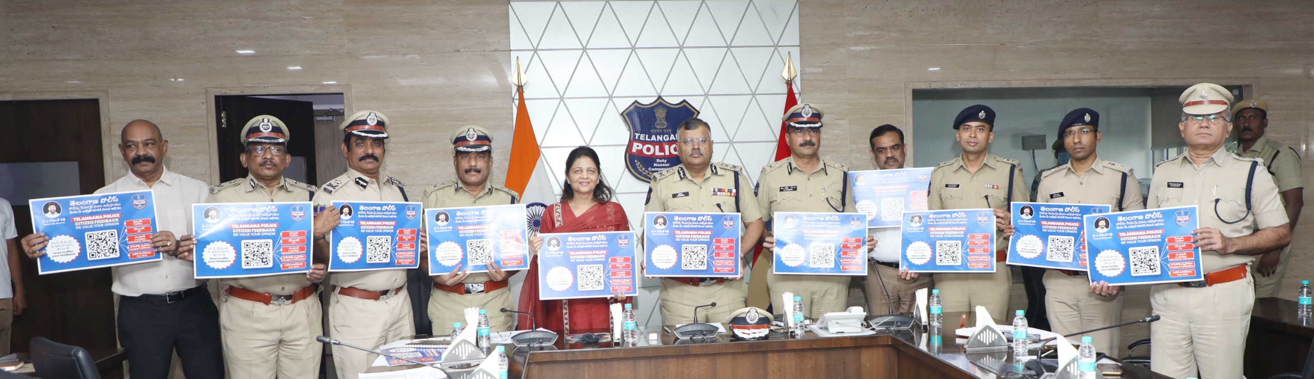 तेलंगाना पुलिस ने अपनी सेवाओं में सुधार लाने के लिए नागरिक प्रतिक्रिया प्रणाली की शुरूआत की