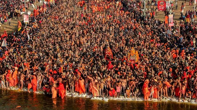 विश्‍व के सबसे बडे़ आध्‍यात्मिक समारोह के रूप में मनाया जाता है महाकुम्‍भ मेला