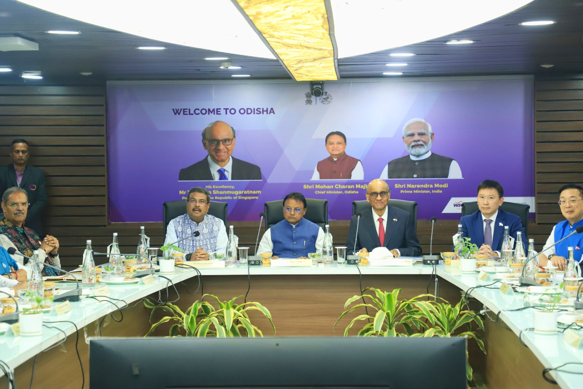 ओडिशा-सरकार ने सिंगापुर के संगठनों के साथ 8 समझौता-ज्ञापनों पर हस्‍ताक्षर किए