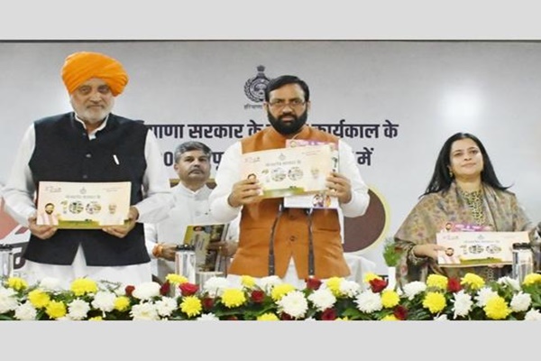 Haryana CM inaugurates 324 new creche centres on completion of 100 days of govt