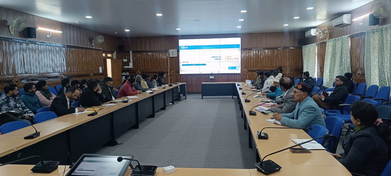 चम्पावत में यूसीसी डैशबोर्ड के पंजीकरण से जुड़े अधिकारियों को प्रशिक्षण दिया गया
