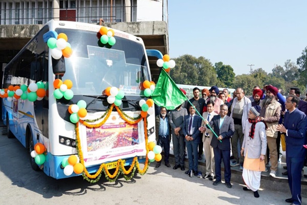Bus service between Chandigarh- Prayagraj  for Mahakumbh