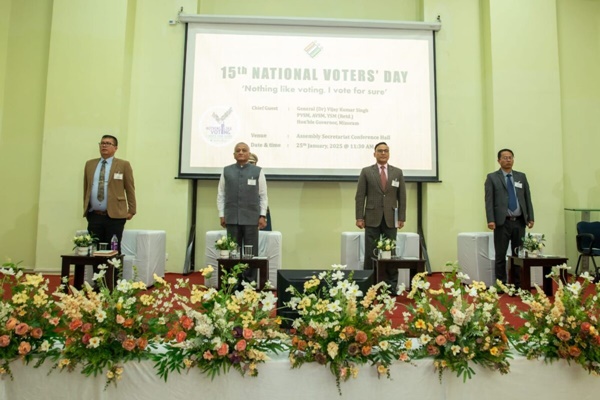 Mizoram celebrates National Voters’ Day to spread awareness regarding participation in electoral process