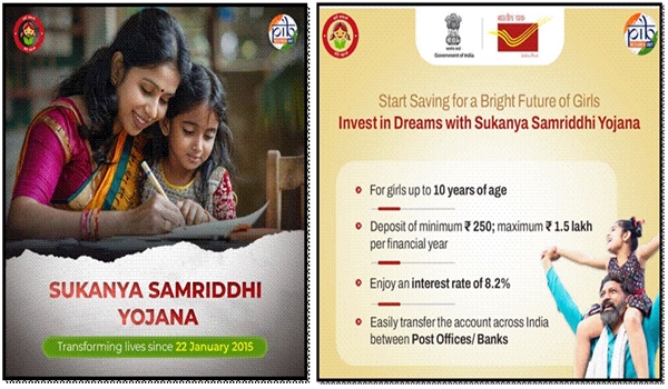 حکومت نے کہا ہے کہ ملک بھر میں 4 کروڑ سے زیادہ Sukanya Samriddhi کھاتے کھولے گئے ہیں