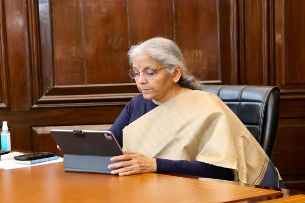 FM Nirmala Sitharaman Reviews Budget Preparations with Finance Ministry Officials