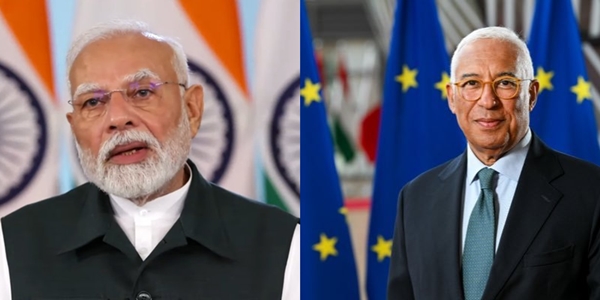 وزیر اعظم نریندر مودی نے آج یوروپین کونسل کے صدر Antonio Costa سے بات کی