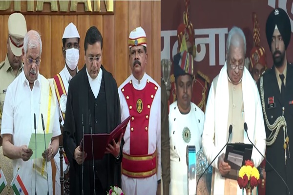 Rajendra Vishwanath Arlekar sworn in as Kerala’s Governor; Arif Mohammad Khan takes oath as Bihar’s Guv