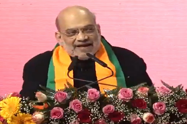 भाजपा के वरिष्ठ नेता और केंद्रीय गृह मंत्री अमित शाह ने आम आदमी पार्टी पर साधा निशाना