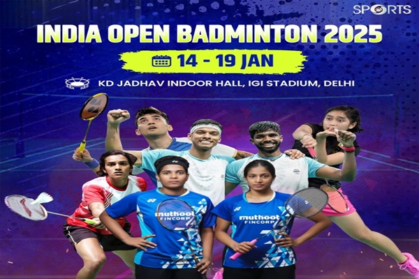 India open Super 750 badminton tournament begins