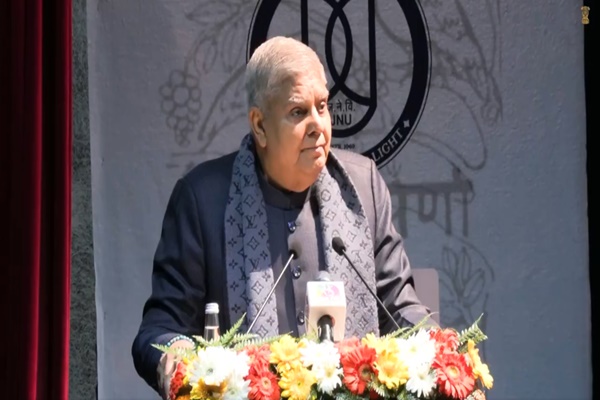 Vedanta is beyond philosophy, it’s algorithm for human consciousness: VP Dhankhar