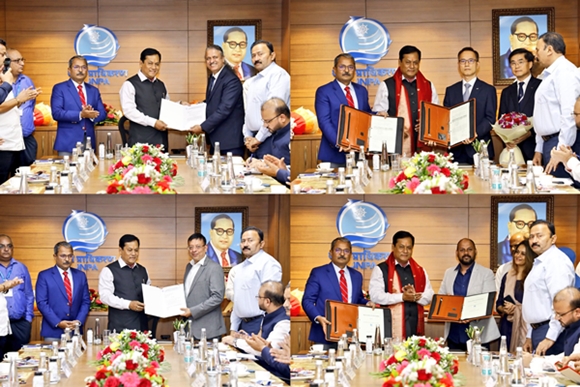 Union Minister Sarbananda Sonowal Launches Multiple Projects, MoUs to Boost JNPA & Vadhavan Port Development