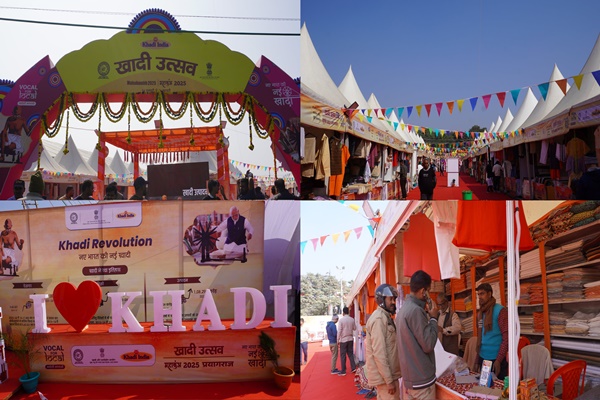 National Khadi Exhibition at Mahakumbh showcasing country’s rich heritage