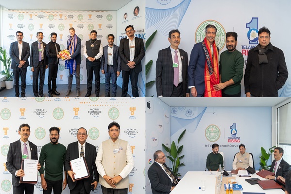 WEF 2025: Telangana secures ₹1.78 lakh crore investments, creating over 47,000 jobs
