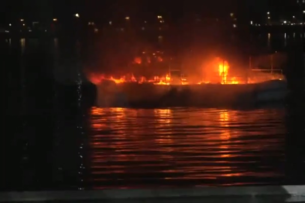 Telangana: 1 injured as two boats catch fire in Hyderabad’s Hussain Sagar lake