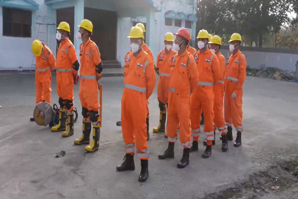 38वें राष्ट्रीय खेलों की मेजबानी के मद्देनजर ऊधमसिंह नगर में भूकंप को लेकर मॉक ड्रिल