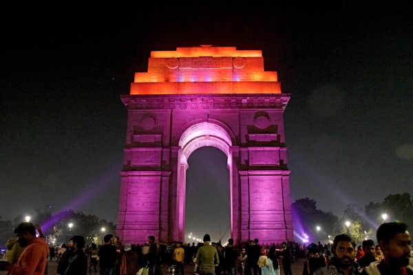 India Lights Up India Gate to Mark World Neglected Tropical Diseases Day 2025