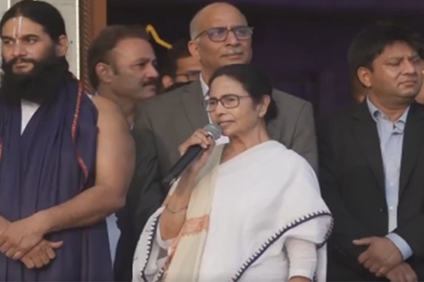 West Bengal CM Mamata Banerjee interacts with 95 Indian fishermen released from Bangladesh