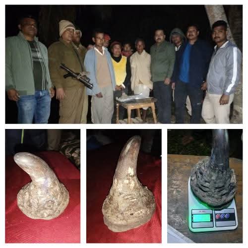 গোলাঘাটৰ মেৰাপানীত গঁড়ৰ খৰ্গসহ ৪জন সন্দেহযুক্ত সৰবৰাহকাৰীক আটক