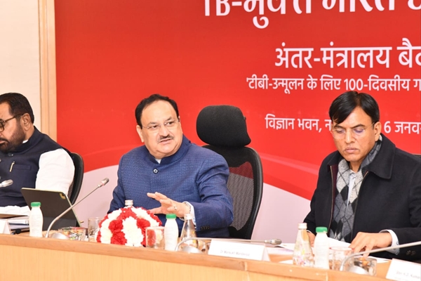 टीबी मुक्त भारत के लक्ष्य को प्राप्त करने के लिए निरंतर और सक्रिय भागीदारी की आवश्यकता है: जगत प्रकाश नड्डा