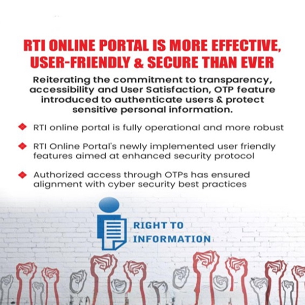RTI online portal launched in J&K