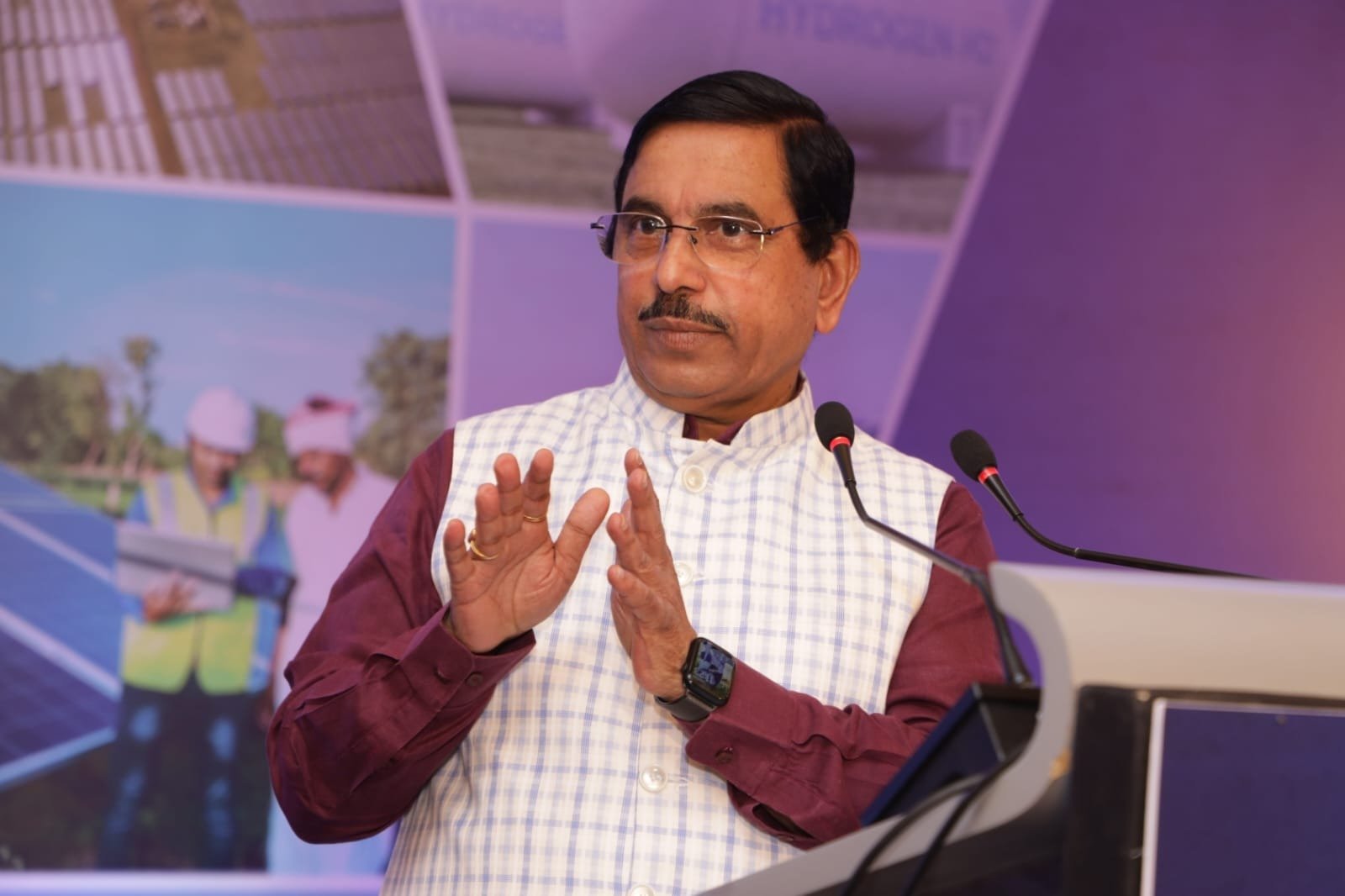प्रति वर्ष नवीकरणीय ऊर्जा क्षमता में 50 गीगावॉट की वृद्धि करना भारत का लक्ष्यः प्रल्हाद जोशी