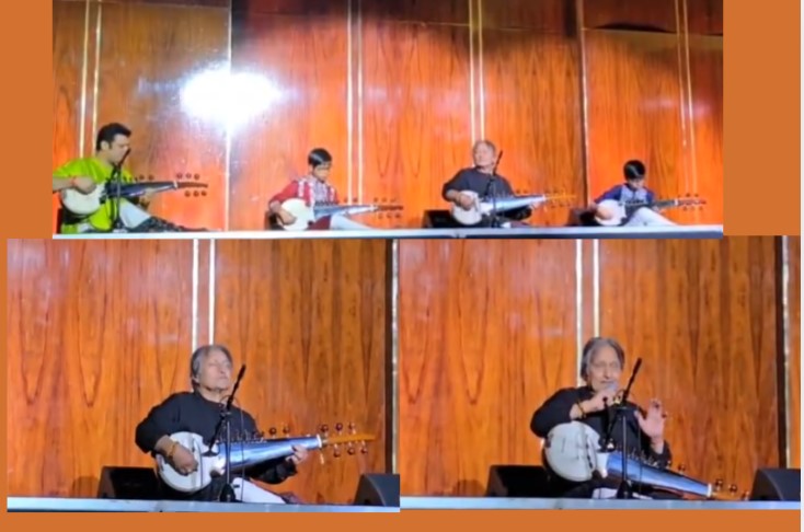 Legendary Sarod Virtuoso Ustad Amjad Ali Khan performs in Riyadh