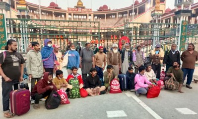 पाकिस्तान ने 22 भारतीय मछुआरों को भारत वापस भेजा