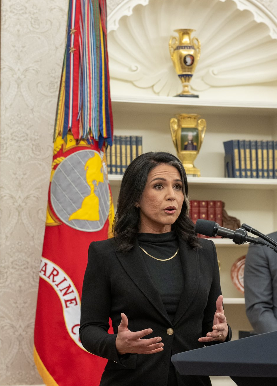 तुलसी गबार्ड अमरीका की नई राष्ट्रीय खुफिया निदेशक नियुक्त