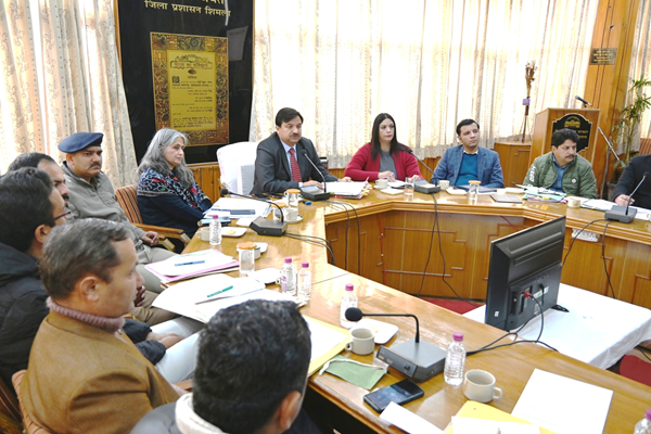 सूखे जैसी स्थिति से निपटने के लिए सभी विभाग रहें तैयार – अनुपम कश्यप