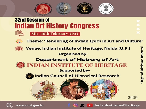 32nd session of Indian Art History Congress to Begin Tomorrow in Noida