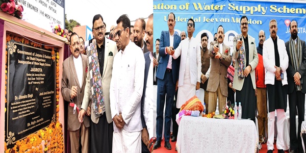 J&K: 7 Water Supply Schemes Inaugurated in Kathua