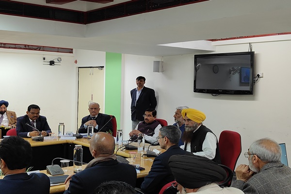 Farmers’ Meeting with Union Minister Pralhad Joshi held in Chandigarh; Next Round Scheduled for Feb 22