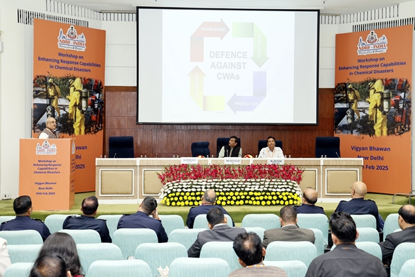 NDRF organizes workshop in New Delhi to enhance response capabilities for chemical disasters