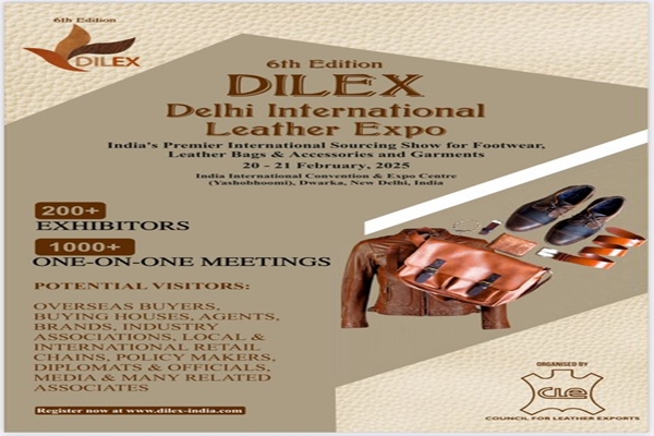 6th Delhi International Leather Expo kicks off in New Delhi
