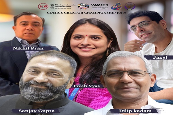 5 Member Jury Panel Announced for WAVES Comics Creator Championship Semifinals