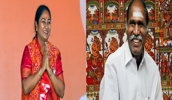Puducherry CM Rangasamy Congratulates Rekha Gupta on Becoming Delhi CM